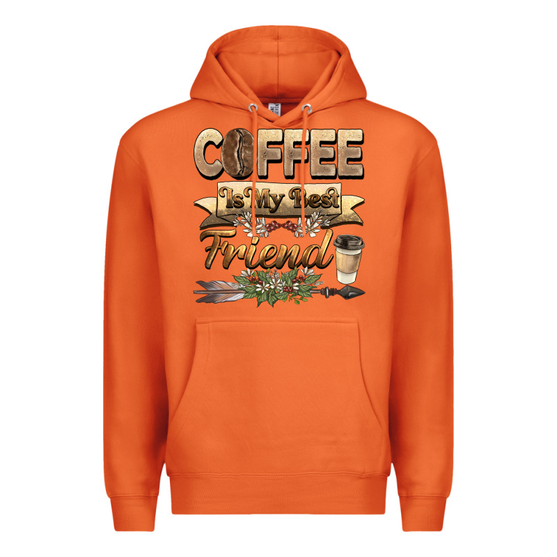 Coffee Is My Best Friend Premium Hoodie by BarkalooDesign | Teevron