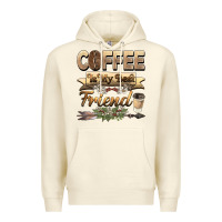 Sandshell coffee is my best friend Premium Hoodie - BarkalooDesign