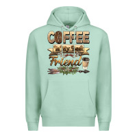 Seafoam coffee is my best friend Premium Hoodie - BarkalooDesign