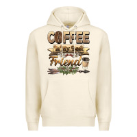 Tofu coffee is my best friend Premium Hoodie - BarkalooDesign