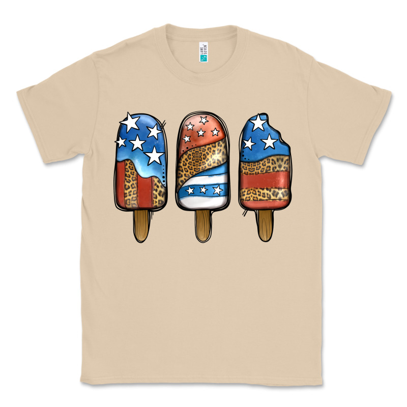 Patriotic Leopard Popsicles Classic Tee by Jasminsmagicworld | Teevron