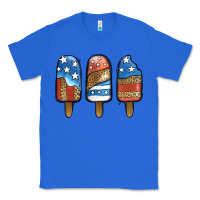 True Royal Patriotic Leopard Popsicles Classic Tee - Jasminsmagicworld