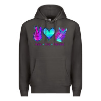 Smoke Peace Love Mermaid Premium Hoodie - Jasminsmagicworld
