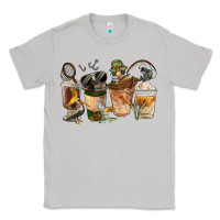 Moon Dust Fishing Coffee Cups Classic Tee - FaDigitalArtStudio