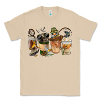 Mushroom Fishing Coffee Cups Classic Tee - FaDigitalArtStudio