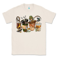 Natural Fishing Coffee Cups Classic Tee - FaDigitalArtStudio