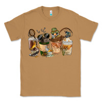 Toasted Coconut Fishing Coffee Cups Classic Tee - FaDigitalArtStudio