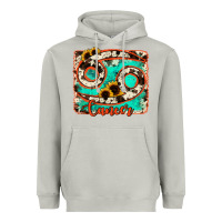 Moon Dust cancer turquoise cowhide Heavyweight Hoodie - RanaPortraitStore