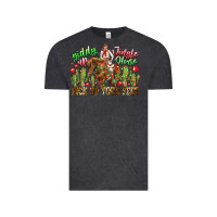 Vintage Black Giddy Up Jingle Horse Pick Up Your Feet Vintage Tee - CowhideDigitalArt