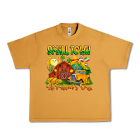 Peanut Butter Small Town St Patrick's Day Urban Heavy Tee - CowhideDigitalArt