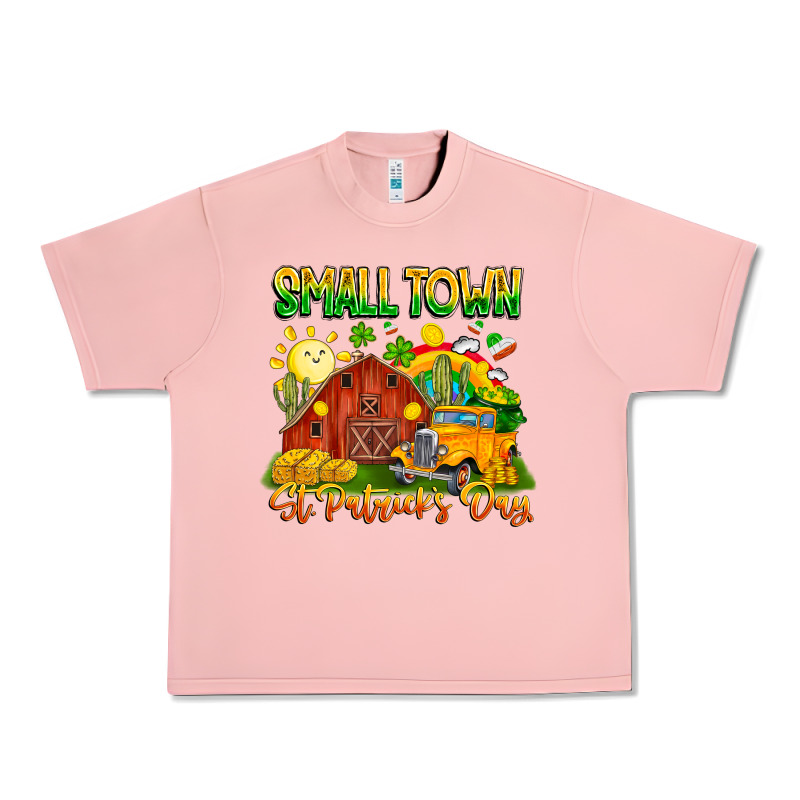 Small Town St Patrick's Day Urban Heavy Tee by CowhideDigitalArt | Teevron