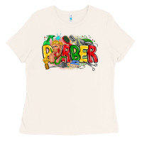 Bone barber Ladies Tee - CowhideDigitalArt
