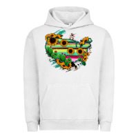 Pigment Lunar Rock America Map Sunflower Cactus Serape Urban Hoodie - RanaPortraitStore