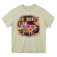 Mossy Oh honey i am that mom Heavy Core Tee - FaDigitalArtStudio