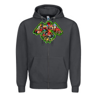 Smoke christmas western thunderbird Zipper Hoodie - RanaPortraitStore