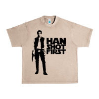 French Oak han shot first Urban Heavy Tee - linhVisuals