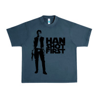 Midnight Navy han shot first Urban Heavy Tee - linhVisuals