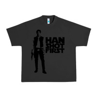 Pigment Black han shot first Urban Heavy Tee - linhVisuals