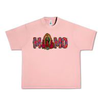Salmon Lady Of Guadalupe Momo Urban Heavy Tee - Jasminsmagicworld
