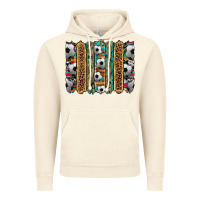 Vintage Artic soccer camouflage serape cowhide turquoise leopard glitter  brushstrok Vintage Hoodie - Artiststas