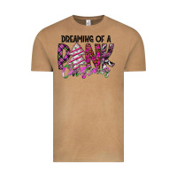 Vintage Camel Dreaming Of A Pink Christmas Vintage Tee - CowhideDigitalArt