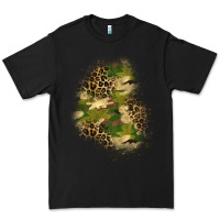 Black camouflage and leopard patch  1 Premium Tee - BundleAndBundleShop