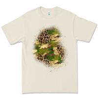 Bone camouflage and leopard patch  1 Premium Tee - BundleAndBundleShop