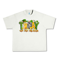 Pistachio today we are all irish Urban Heavy Tee - CowhideDigitalArt