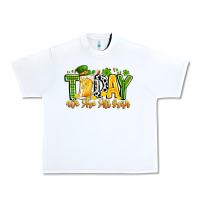 White today we are all irish Urban Heavy Tee - CowhideDigitalArt