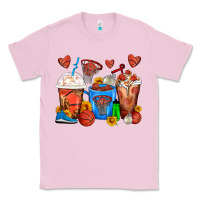 Bubblegum Pink Basketball Coffee Cups Classic Tee - FaDigitalArtStudio