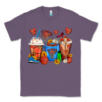 Lavender Basketball Coffee Cups Classic Tee - FaDigitalArtStudio