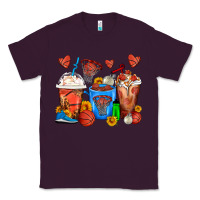 Plum Basketball Coffee Cups Classic Tee - FaDigitalArtStudio