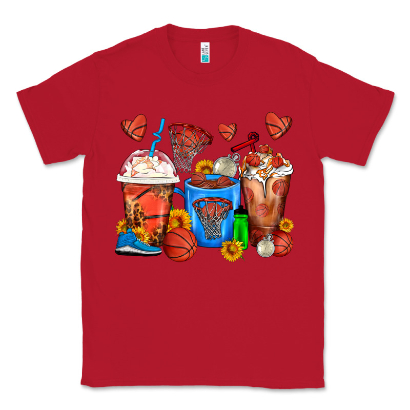 Basketball Coffee Cups Classic Tee by FaDigitalArtStudio | Teevron