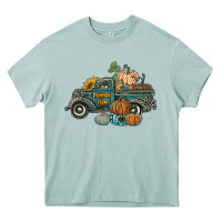 Arona western pumpkin farm truck Heavy Core Tee - RanaPortraitStore
