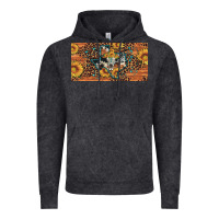 Vintage Black texas map bull skull sunflower leopard licence plate Vintage Hoodie - Artiststas