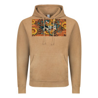 Texas Map Bull Skull Sunflower Leopard Licence Plate Vintage Hoodie | Teevron