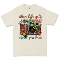 Bone When Life Gets Blurry Adjust Your Focus Vintage Camera Premium Tee - FaDigitalArtStudio