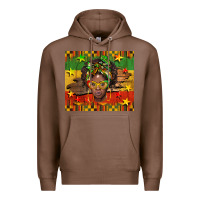Chestnut juneteenth black women  tumbler Premium Hoodie - BarkalooDesign
