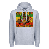 Heather Grey juneteenth black women  tumbler Premium Hoodie - BarkalooDesign