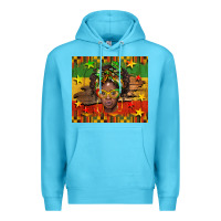 Ocean Blue juneteenth black women  tumbler Premium Hoodie - BarkalooDesign