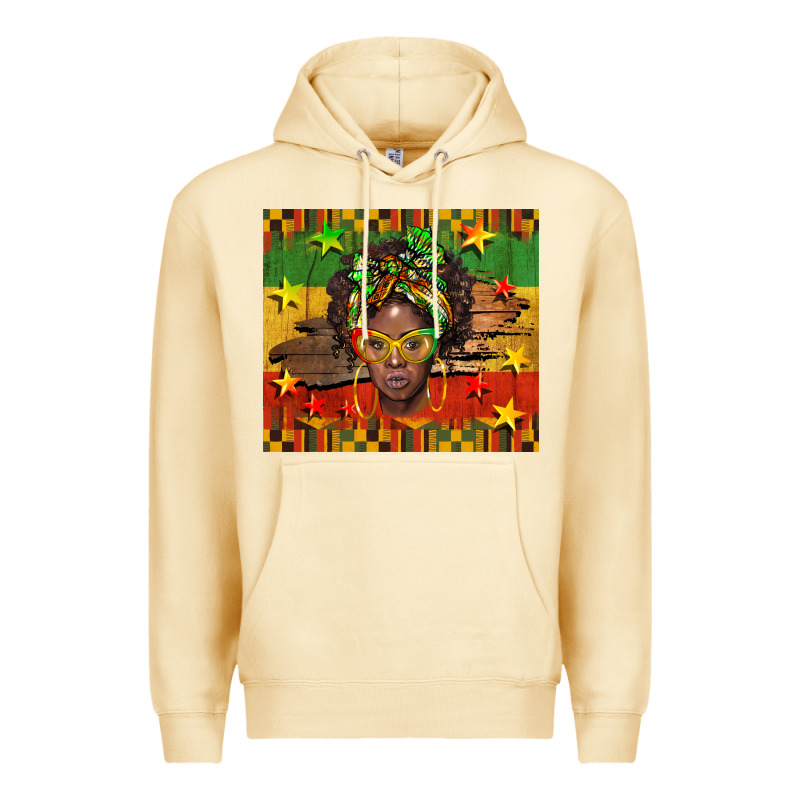 Juneteenth Black Women  Tumbler Premium Hoodie by BarkalooDesign | Teevron