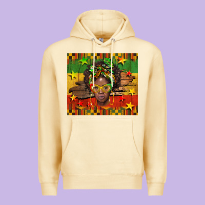 Juneteenth Black Women  Tumbler Premium Hoodie Designed By Barkaloodesign