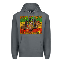 Rock juneteenth black women  tumbler Premium Hoodie - BarkalooDesign
