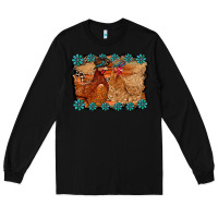 Black chicken western Long Sleeve Tee - RacoonDesign