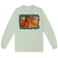 Matcha chicken western Long Sleeve Tee - RacoonDesign
