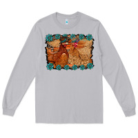 Moon Dust chicken western Long Sleeve Tee - RacoonDesign