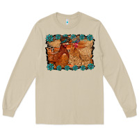Mushroom chicken western Long Sleeve Tee - RacoonDesign