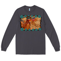 Smoke chicken western Long Sleeve Tee - RacoonDesign