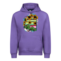 Tulip Arizona Map Sunflower Cactus Serape Urban Hoodie - RanaPortraitStore