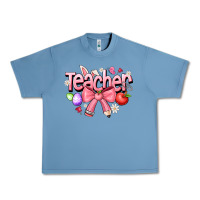 Pebble Blue easter teacher Urban Heavy Tee - CowhideDigitalArt